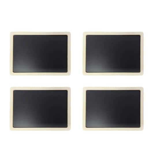 4" Unfinished Mini Plywood Chalkboards, 4ct. by Make Market®